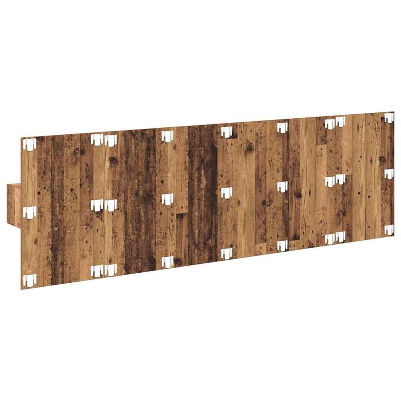 Casa si Gradina - Mobilier - Paturi si accesorii - Accesorii paturi - Tablie de pat cu LED, gri deschis, 93x16x118/128 cm, textil - Infinity.ro