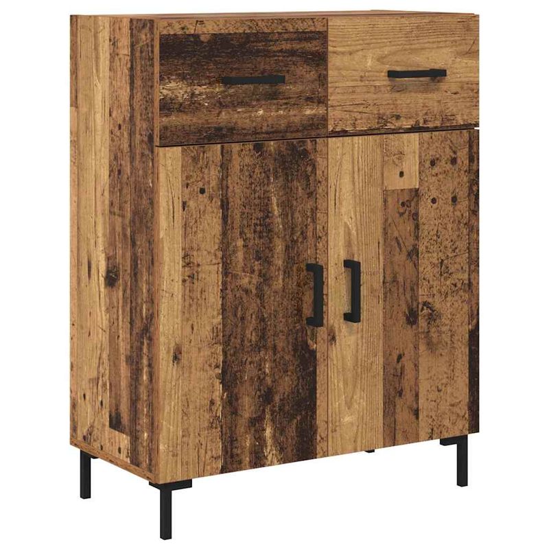 Casa si Gradina - Mobilier - Comode si corpuri - Corpuri bucatarie - Bufet cu sertar Lemn Vechi 69,5 x 32,5 x 180 cm Lemn compozit - Infinity.ro