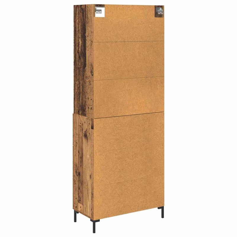 Casa si Gradina - Mobilier - Comode si corpuri - Corpuri bucatarie - Bufet cu sertar Lemn Vechi 69,5 x 32,5 x 180 cm Lemn compozit - Infinity.ro