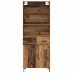 Casa si Gradina - Mobilier - Comode si corpuri - Corpuri bucatarie - Bufet cu sertar Lemn Vechi 69,5 x 32,5 x 180 cm Lemn compozit - Infinity.ro