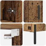 Casa si Gradina - Mobilier - Comode si corpuri - Comode - Bufet 2 pcs Lemn Vechi Lemn compozit - Infinity.ro