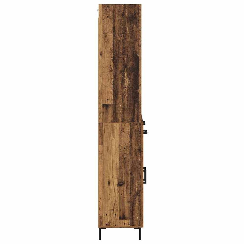 Casa si Gradina - Mobilier - Comode si corpuri - Corpuri bucatarie - Bufet cu sertar Lemn Vechi 69,5 x 32,5 x 180 cm Lemn compozit - Infinity.ro