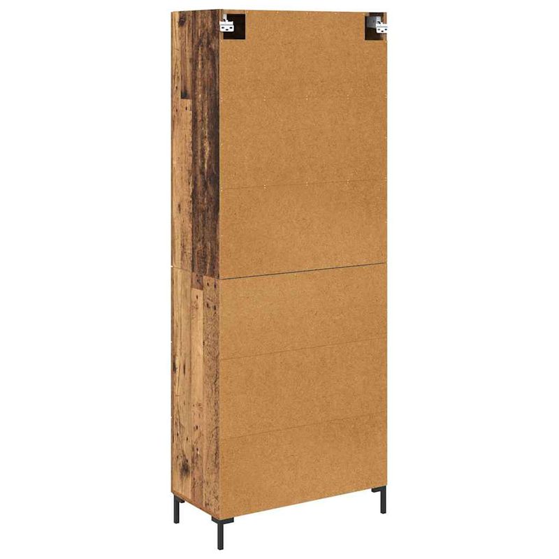 Casa si Gradina - Mobilier - Comode si corpuri - Corpuri bucatarie - Bufet cu sertar Lemn Vechi 69,5 x 32,5 x 180 cm Lemn compozit - Infinity.ro