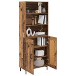 Casa si Gradina - Mobilier - Comode si corpuri - Corpuri bucatarie - Bufet Lemn Vechi 69,5 x 32,5 x 180 cm Lemn compozit - Infinity.ro