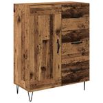 Casa si Gradina - Mobilier - Comode si corpuri - Comode - Bufet cu sertar Lemn Vechi 69,5 x 32,5 x 180 cm Lemn compozit - Infinity.ro