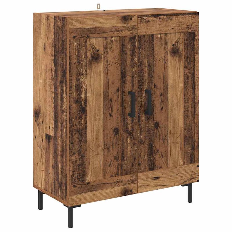 Casa si Gradina - Mobilier - Comode si corpuri - Corpuri bucatarie - Bufet Lemn Vechi 69,5 x 32,5 x 180 cm Lemn compozit - Infinity.ro