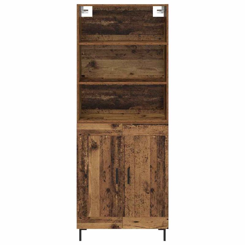 Casa si Gradina - Mobilier - Comode si corpuri - Corpuri bucatarie - Bufet Lemn Vechi 69,5 x 32,5 x 180 cm Lemn compozit - Infinity.ro