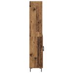 Casa si Gradina - Mobilier - Comode si corpuri - Corpuri bucatarie - Bufet Lemn Vechi 69,5 x 32,5 x 180 cm Lemn compozit - Infinity.ro