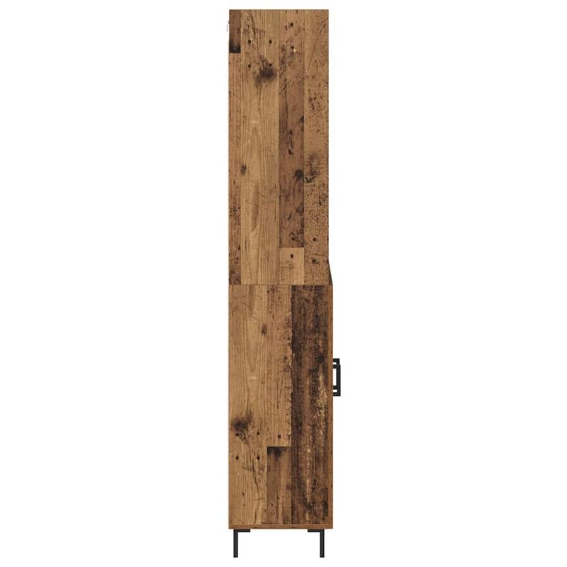 Casa si Gradina - Mobilier - Comode si corpuri - Corpuri bucatarie - Bufet Lemn Vechi 69,5 x 32,5 x 180 cm Lemn compozit - Infinity.ro