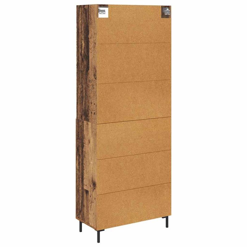 Casa si Gradina - Mobilier - Comode si corpuri - Corpuri bucatarie - Bufet Lemn Vechi 69,5 x 32,5 x 180 cm Lemn compozit - Infinity.ro