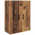 Casa si Gradina - Mobilier - Comode si corpuri - Comode - Bufet cu sertar 2 pcs Lemn Vechi Lemn Stratificat si Sticla - Infinity.ro