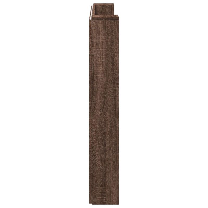 Casa si Gradina - Mobilier - Paturi si accesorii - Accesorii paturi - Tablie de pat cu LED, albastru, 183x16x78/88 cm, textil - Infinity.ro