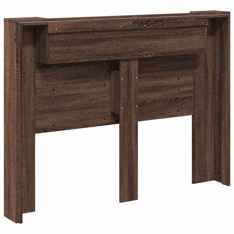 Casa si Gradina - Mobilier - Paturi si accesorii - Accesorii paturi - Tablie de pat cu LED, albastru, 183x16x78/88 cm, textil - Infinity.ro