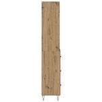 Casa si Gradina - Mobilier - Comode si corpuri - Corpuri bucatarie - Bufet Stejar Artizanal 69,5 x 32,5 x 180 cm Lemn compozit - Infinity.ro