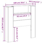 Casa si Gradina - Mobilier - Paturi si accesorii - Accesorii paturi - Tablie cu LED cu lumini cu banda LED Gri taupe 160 cm tesatura - Infinity.ro