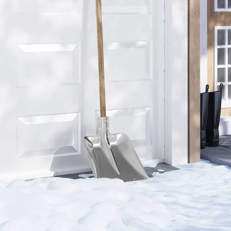 Casa si Gradina - Gradinarit si plante - Unelte gradinarit - Lopeti si unelte de sapat - Cap de lopata 4 pcs Argintiu 45 x 38 cm Aluminiu - Infinity.ro