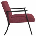 Casa si Gradina - Mobilier - Scaune si fotolii - Fotolii - fotoliu Rosu Vin 59 x 75 x 78 cm tesatura - Infinity.ro