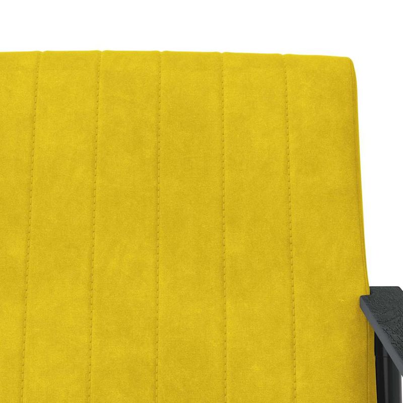 Casa si Gradina - Mobilier - Scaune si fotolii - Fotolii - fotoliu Galben 59 x 75 x 78 cm Catifea - Infinity.ro