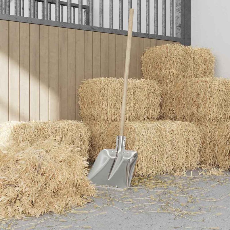 Casa si Gradina - Gradinarit si plante - Unelte gradinarit - Lopeti si unelte de sapat - Cap de lopata 4 pcs Argintiu 45 x 38 cm Aluminiu - Infinity.ro