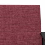 Casa si Gradina - Mobilier - Scaune si fotolii - Fotolii - fotoliu Rosu Vin 59 x 75 x 78 cm tesatura - Infinity.ro
