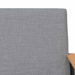Casa si Gradina - Mobilier - Scaune si fotolii - Fotolii - fotoliu Gri deschis 59 x 75 x 78 cm tesatura - Infinity.ro