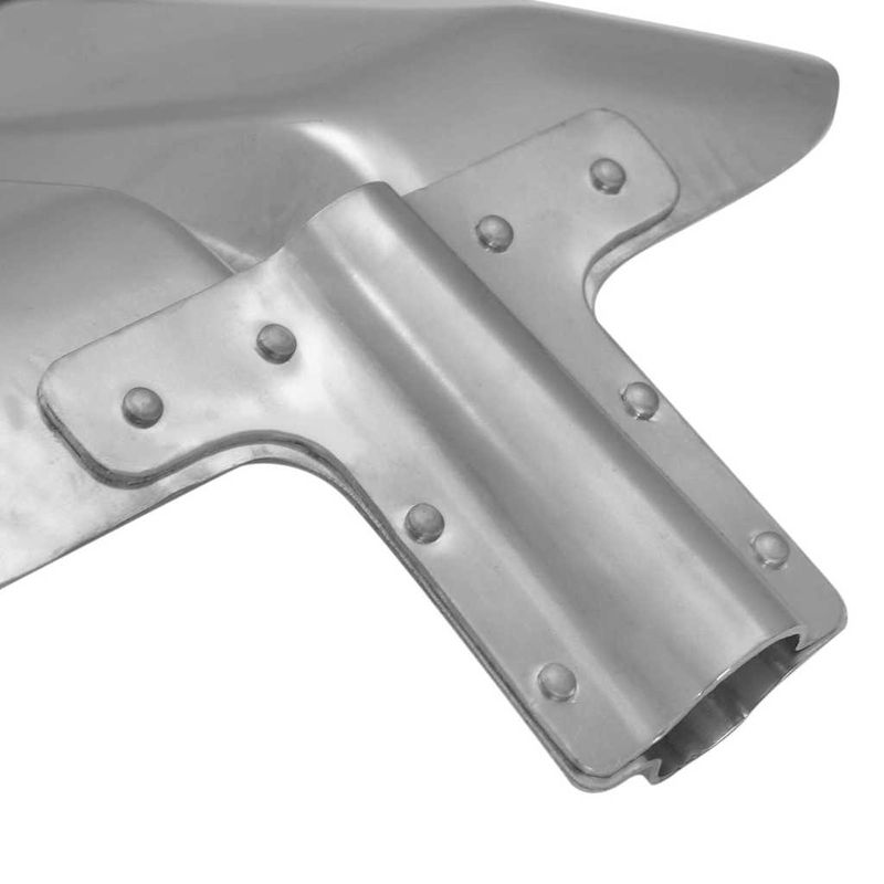 Casa si Gradina - Gradinarit si plante - Unelte gradinarit - Lopeti si unelte de sapat - Cap de lopata 4 pcs Argintiu 45 x 38 cm Aluminiu - Infinity.ro