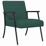 Casa si Gradina - Mobilier - Scaune si fotolii - Fotolii - fotoliu Verde inchis 59 x 75 x 78 cm tesatura - Infinity.ro