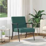 Casa si Gradina - Mobilier - Scaune si fotolii - Fotolii - fotoliu Verde inchis 59 x 75 x 78 cm tesatura - Infinity.ro
