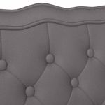 Casa si Gradina - Mobilier - Canapele si coltare - Banchete - Banca Chesterfield Gri 119.5 x 64.5 x 75 cm Piele artificiala - Infinity.ro