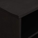 Casa si Gradina - Mobilier - Comode si corpuri - Comode - Cabinet TV cu raft Negru 80 x 33 x 46 cm Lemn de mango solid - Infinity.ro