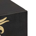 Casa si Gradina - Mobilier - Dulapuri si sifoniere - Dulapuri - Bufet cu raft cu usa Negru 90 x 33 x 75 cm Lemn de mango solid - Infinity.ro