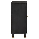 Casa si Gradina - Mobilier - Dulapuri si sifoniere - Dulapuri - Bufet Negru 60 x 33 x 75 cm Lemn de mango solid - Infinity.ro