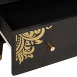 Casa si Gradina - Mobilier - Dulapuri si sifoniere - Dulapuri - Bufet Negru 60 x 33 x 75 cm Lemn de mango solid - Infinity.ro