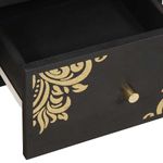 Casa si Gradina - Mobilier - Comode si corpuri - Comode - Cabinet TV cu sertar Negru 70 x 33 x 46 cm Lemn de mango solid - Infinity.ro
