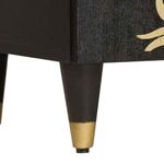 Casa si Gradina - Mobilier - Dulapuri si sifoniere - Dulapuri - Bufet Negru 60 x 33 x 75 cm Lemn de mango solid - Infinity.ro