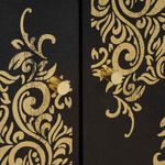 Casa si Gradina - Mobilier - Dulapuri si sifoniere - Dulapuri - Bufet cu raft cu usa Negru 60 x 33 x 75 cm Lemn de mango solid - Infinity.ro