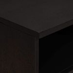 Casa si Gradina - Mobilier - Comode si corpuri - Noptiere - Noptiera Negru 40 x 33 x 46 cm Lemn de mango solid - Infinity.ro