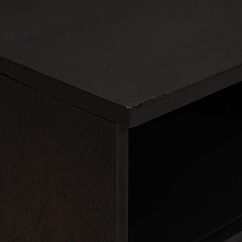 Casa si Gradina - Mobilier - Comode si corpuri - Noptiere - Noptiera Negru 40 x 33 x 46 cm Lemn de mango solid - Infinity.ro