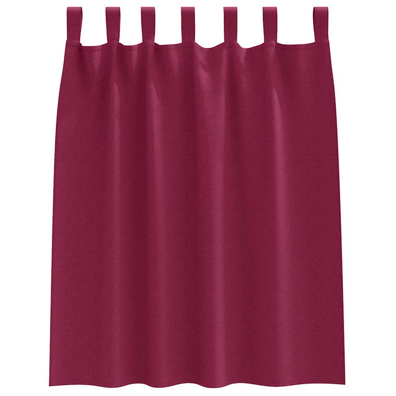 Casa si Gradina - Textile si covoare - Perdele si draperii - Perdele - Perdele Opaque cu Inel 2 pcs Rosu Vin 140 x 140 cm Poliester - Infinity.ro