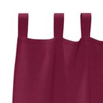 Casa si Gradina - Textile si covoare - Perdele si draperii - Perdele - Perdele Opaque cu Inel 2 pcs Rosu Vin 140 x 140 cm Poliester - Infinity.ro