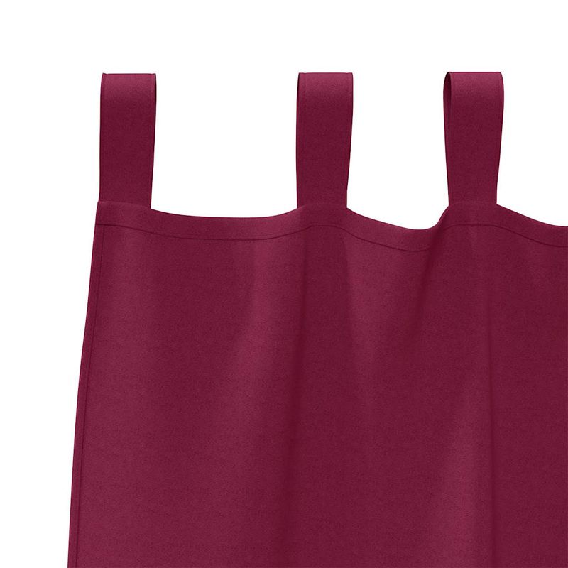 Casa si Gradina - Textile si covoare - Perdele si draperii - Perdele - Perdele Opaque cu Inel 2 pcs Rosu Vin 140 x 140 cm Poliester - Infinity.ro