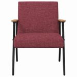 Casa si Gradina - Mobilier - Scaune si fotolii - Fotolii - fotoliu Rosu Vin 59 x 75 x 78 cm tesatura - Infinity.ro