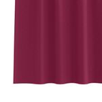 Casa si Gradina - Textile si covoare - Perdele si draperii - Perdele - Perdele Opaque cu Inel 2 pcs Rosu Vin 140 x 140 cm Poliester - Infinity.ro