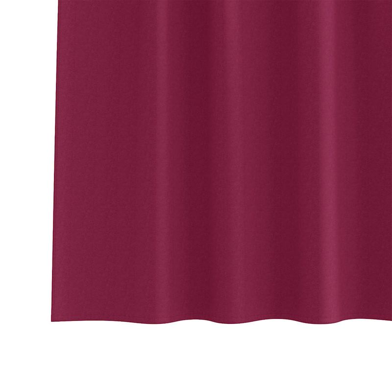 Casa si Gradina - Textile si covoare - Perdele si draperii - Perdele - Perdele Opaque cu Inel 2 pcs Rosu Vin 140 x 140 cm Poliester - Infinity.ro