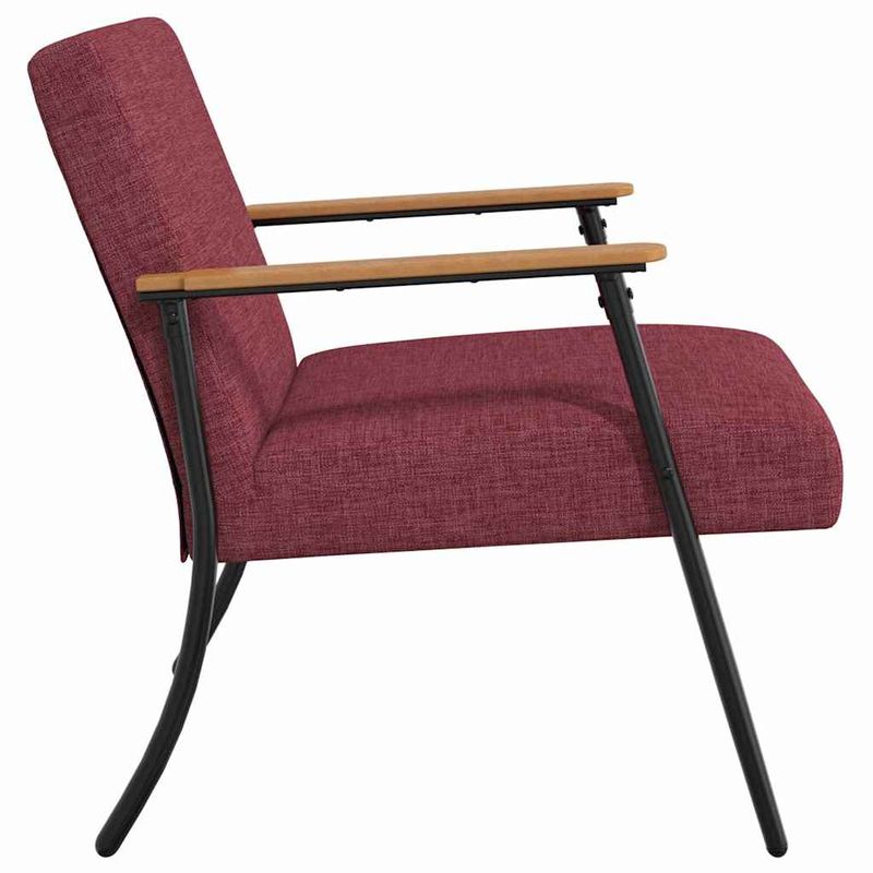 Casa si Gradina - Mobilier - Scaune si fotolii - Fotolii - fotoliu Rosu Vin 59 x 75 x 78 cm tesatura - Infinity.ro
