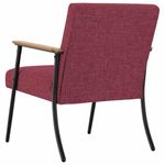 Casa si Gradina - Mobilier - Scaune si fotolii - Fotolii - fotoliu Rosu Vin 59 x 75 x 78 cm tesatura - Infinity.ro