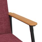 Casa si Gradina - Mobilier - Scaune si fotolii - Fotolii - fotoliu Rosu Vin 59 x 75 x 78 cm tesatura - Infinity.ro