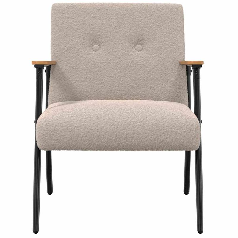 Casa si Gradina - Mobilier - Scaune si fotolii - Fotolii - fotoliu Gri deschis 59 x 75 x 78 cm - Infinity.ro