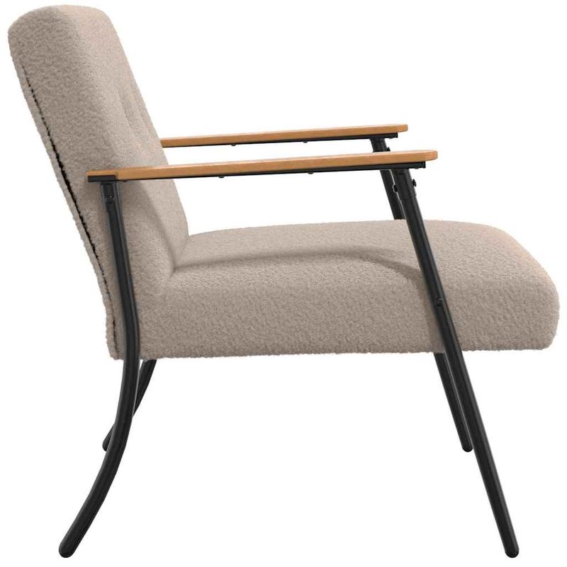 Casa si Gradina - Mobilier - Scaune si fotolii - Fotolii - fotoliu Gri deschis 59 x 75 x 78 cm - Infinity.ro