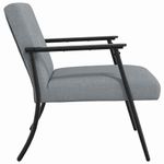 Casa si Gradina - Mobilier - Scaune si fotolii - Fotolii - fotoliu Gri deschis 59 x 75 x 78 cm tesatura - Infinity.ro